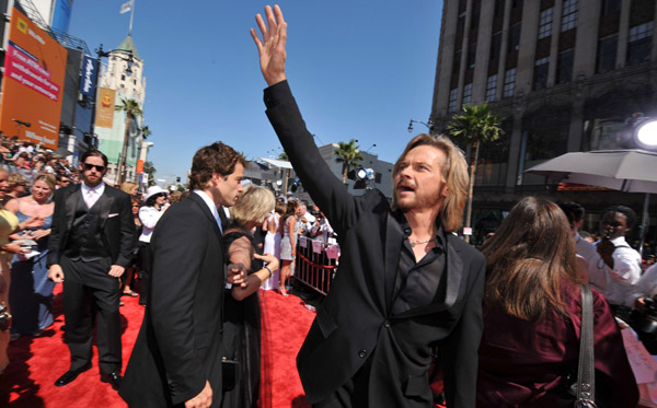 arrives at the 35th Annual Daytime Emmy Awards at the Kodak Theatre on June 20, 2008 in Los Angeles, California.